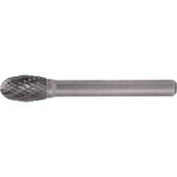 Fraises au carbure solide - Forme ovale CLEVELAND, SE-1, 1/4" dia., 1/4" Tige, 3/8" Prof. de la coupe OCP Construction Supplies