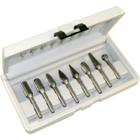 CLEVELAND Right Hand Spiral Burr Sets, 8 Pieces OCP Construction Supplies