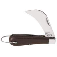 Pocket Knife with Hawkbill Slitting Blade, 2-5/8" Blade, Carbon Steel Blade, Plastic Handle OCP Construction Supplies
