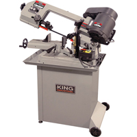 Dual Swivel Metal Cutting Band Saws, Horizontal, Round 5" and 5" x 6" Rectangular Cutting Capacity OCP Construction Supplies