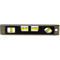 Niveau torpille, 12" lo, Aluminium, 4 fioles, Magn&eacute;tique OCP Construction Supplies