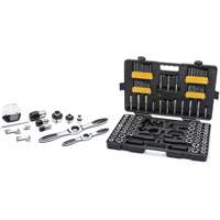 Jeu de tarauds et fili&egrave;res SAE/m&eacute;triques &agrave; rochet, 114 Morcea OCP Construction Supplies