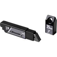 Lames de rechange noires tr&egrave;s aiguis&eacute;es, Style Cassable OCP Construction Supplies