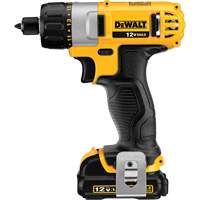 Max Screwdriver Kit, 1/4", 12 V, 160 UWO Max. Torque, Lithium-Ion Battery OCP Construction Supplies