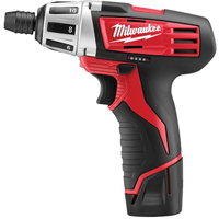 Sub-Compact Cordless Drill/Driver Kits, 1/4", 12 V, 150 in-lbs Max. Torque, Lithium-Ion Battery OCP Construction Supplies