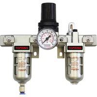 Airflo Modular Filter/Regulator & Lubricator (Gauge Included), 1/4" NPT OCP Construction Supplies