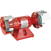 Industrial Bench Grinder, 7" Wheel Diameter, 0.5 HP, 3600 RPM OCP Construction Supplies