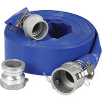 Lay-Flat Discharge Hose Kit for Water Pump, 3" x 600" OCP Construction Supplies