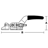 Latch Clamps - 300 Series, 360 lbs. Clamping Force OCP Construction Supplies