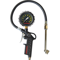 Tire Pressure Gauges - Dual Wheel Type- Pistol Grip Dial Inflator Gauges OCP Construction Supplies