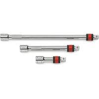 3-Piece 1/4" Drive Locking Extension Set OCP Construction Supplies