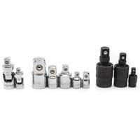 10-Piece 1/4", 3/8" & 1/2" Drive Universal Joint and Adapter Set OCP Construction Supplies