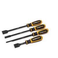 4-Piece Dual Material Wide Scraper Set OCP Construction Supplies