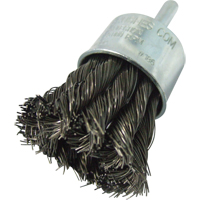 Brosses mont&eacute;es &agrave; fils nou&eacute;s, 1" dia., dia. Des fils 0,014", Tige 1/4" OCP Construction Supplies