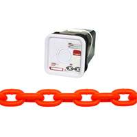 High Test Chain, Carbon Steel, 5/16" x 60' (18.3 m) L, Grade 43, 3900 lbs. (1.95 tons) Load Capacity OCP Construction Supplies
