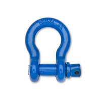 Farm Clevis Anchor Shackle, 1/4", Screw Pin, Coated OCP Construction Supplies