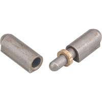 Weld-On Hinge, 0.315" Dia. x 1.575" L, Mild Steel w/Fixed Steel Pin OCP Construction Supplies