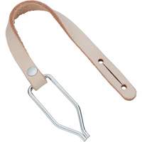 Handline with Thong Clip, Leather, Beige OCP Construction Supplies