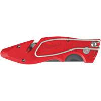 Couteau utilitaire rabattable Fastback, 2" lame, lame en Acier au carbone, poign&eacute;e en M&eacute;tal OCP Construction Supplies