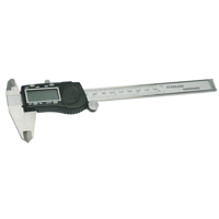 Digital Fractional Caliper, 0.005" (0.01 mm) Resolution, 0" - 6" ( 0 mm - 150 mm) Range OCP Construction Supplies