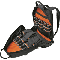 Tradesman Pro Electrician's Backpack Organizer, 14" L x 7" W, Black, Ballistic OCP Construction Supplies