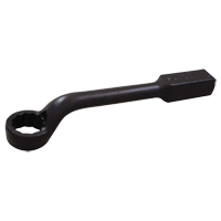 Cl&eacute; polygonale &agrave; choc, 12 pans, 1", d&eacute;cal&eacute;es de 45°, Fini Oxyde noir OCP Construction Supplies