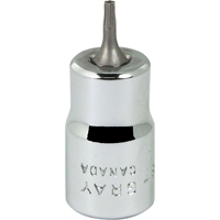 Bit Socket, Torx&reg;, T8 x 2-1/8" L, 3/8" Drive OCP Construction Supplies