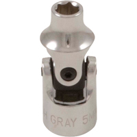 Universal Joint Socket , 1/4"/6 mm Drive, 6 Points OCP Construction Supplies
