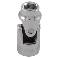 Universal Joint Socket , 3/8" Drive, 6 Points OCP Construction Supplies