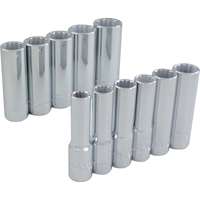 Jeu de douilles, 11 Mcx, Prise de 3/8", Profond OCP Construction Supplies