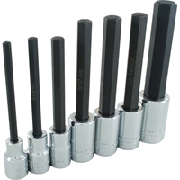 Jeu de douilles &agrave; t&ecirc;te hexagonale tr&egrave;s longues, Hexagonale, Prise 1/2", 7 mrcx OCP Construction Supplies