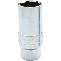 Spark Plug Socket, 3/8" Drive, 13/16" Socket, 1-1/10" L OCP Construction Supplies