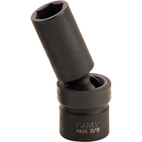 Universal Joint Socket, Impact, 3/8", 1/2" Drive, 6 Points OCP Construction Supplies