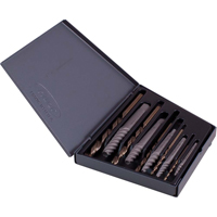 Combination Screw Extractor & Drill Set, High Speed Cobalt, 10 Pieces OCP Construction Supplies
