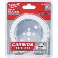 Scie &agrave; bouteur Hole Dozer avec dents au carbure, 3", Profondeur de la coupe 1-63/100", Carbure OCP Construction Supplies