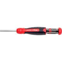 Ratcheting Tamperproof Screwdriver, 8-1/2" L, Cushion Grip Handle OCP Construction Supplies