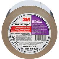 Ruban en aluminium Venture Tape, &eacute;paisseur 1,8 mils, 72 mm (3") x 45,7 m (150') OCP Construction Supplies