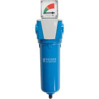 Coalescing Pre-Filter with Differential Gauge, Standard, 1-1/2" NPT, Automatic Drain, For Dust/Particles OCP Construction Supplies