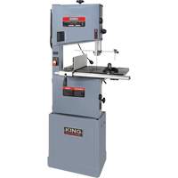 2-Speed 14" Wood Band Saw, Vertical, 120 V, 1476 SFPM/3280 SFPM OCP Construction Supplies