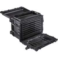 Armoire &agrave; outils mobile Gen 2, 24" la, 6 tiroirs, Noir OCP Construction Supplies