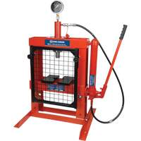 Hydraulic Shop Press with Grid Guard, 10 Tons Capacity OCP Construction Supplies