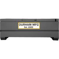 Boîte de rangement pour le chantier, 60" x 24" x 22-3/4", Acier, Gris OCP Construction Supplies