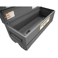 Boîte de rangement pour le chantier, 60" x 24" x 22-3/4", Acier, Gris OCP Construction Supplies