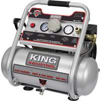 Oil-Free Air Compressor, Electric, 2 Gal. (2.4 US Gal), 125 PSI, 120/1 V OCP Construction Supplies