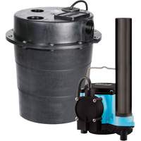WRS Series Submersible Pump, 45 GPM, 115 V, 9 A, 1/3 HP OCP Construction Supplies