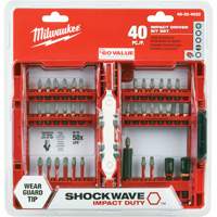 40-Piece Shockwave Impact Duty Driver Bit Set OCP Construction Supplies