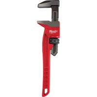 Cl&eacute; &agrave; tuyau &agrave; m&acirc;choires lisses, Cap des m&acirc;choires 2-5/8", Longueur 12", Fini Rev&ecirc;tement en poudre, Prise Ergonomique OCP Construction Supplies