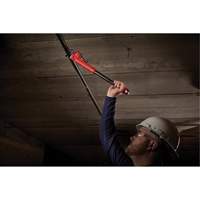 Cl&eacute; &agrave; tuyau adaptable Cheater, Cap des m&acirc;choires 2-1/2", Longueur 18"/24"/10", Fini Rev&ecirc;tement en poudre, Prise Ergonomique OCP Construction Supplies