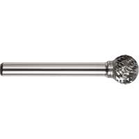 DRILLCO Double Cut Ball Shaped Burr, SD-12 OCP Construction Supplies