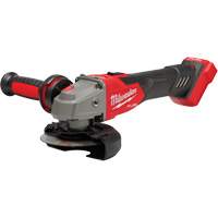 Meuleuse &agrave; frein &agrave; vitesse variable avec interrupteur &agrave; glissi&egrave;re verrouillable M18 Fuel, 18 V, Mandrin 5"/4-1/2", Lithium-ion OCP Construction Supplies